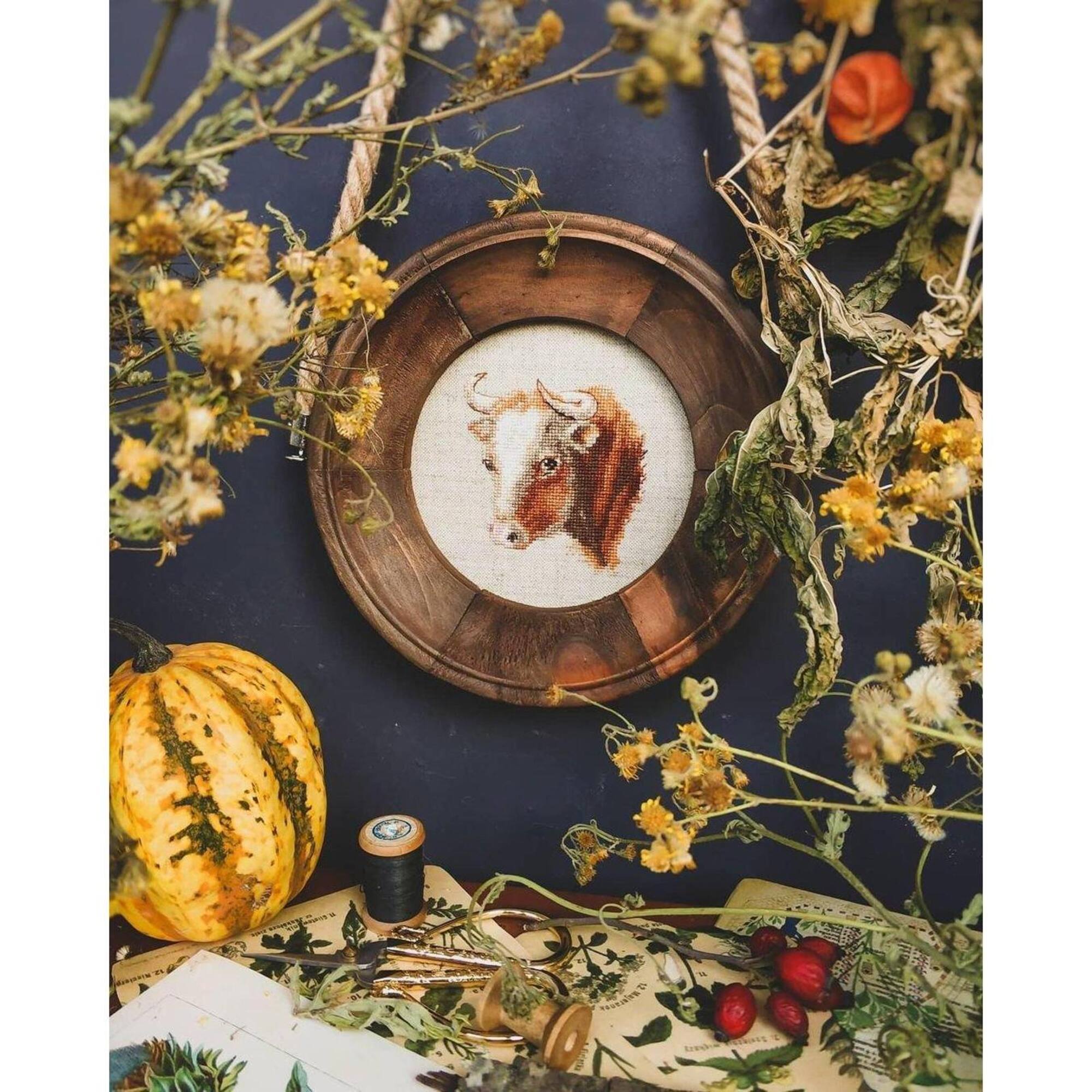 Alisa Bull Cross Stitch Kit